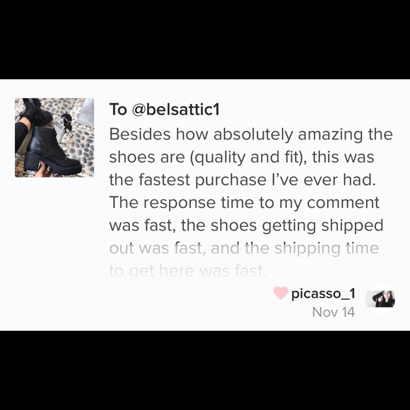 Lug Sole Lace Up Combat Boots - Picture 9 of 9